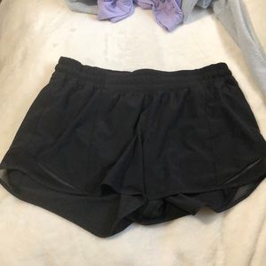 Black Lululemon shorts